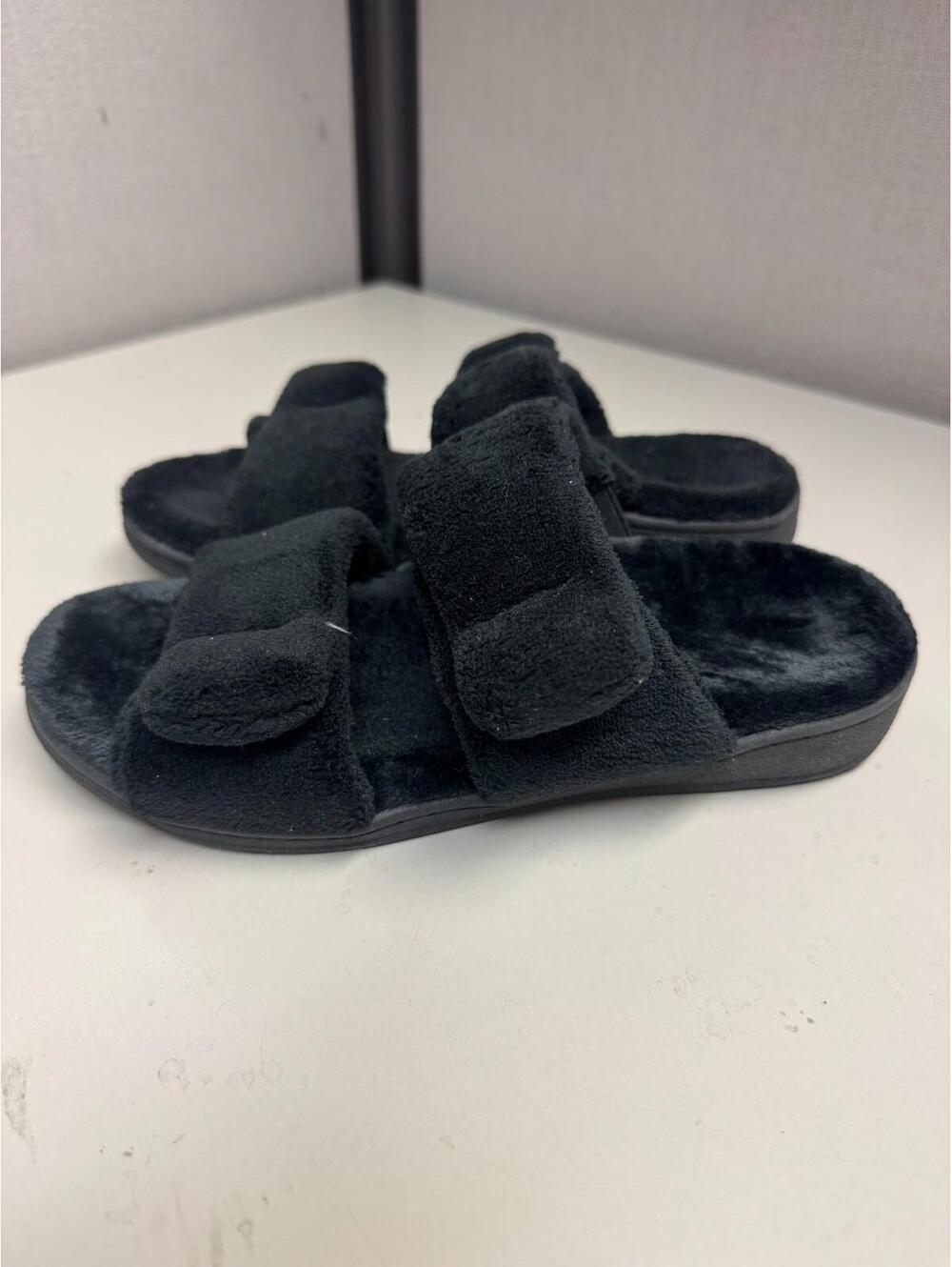 Vionic Women's Dessie Black Slipper Slide Size 6 Med Width